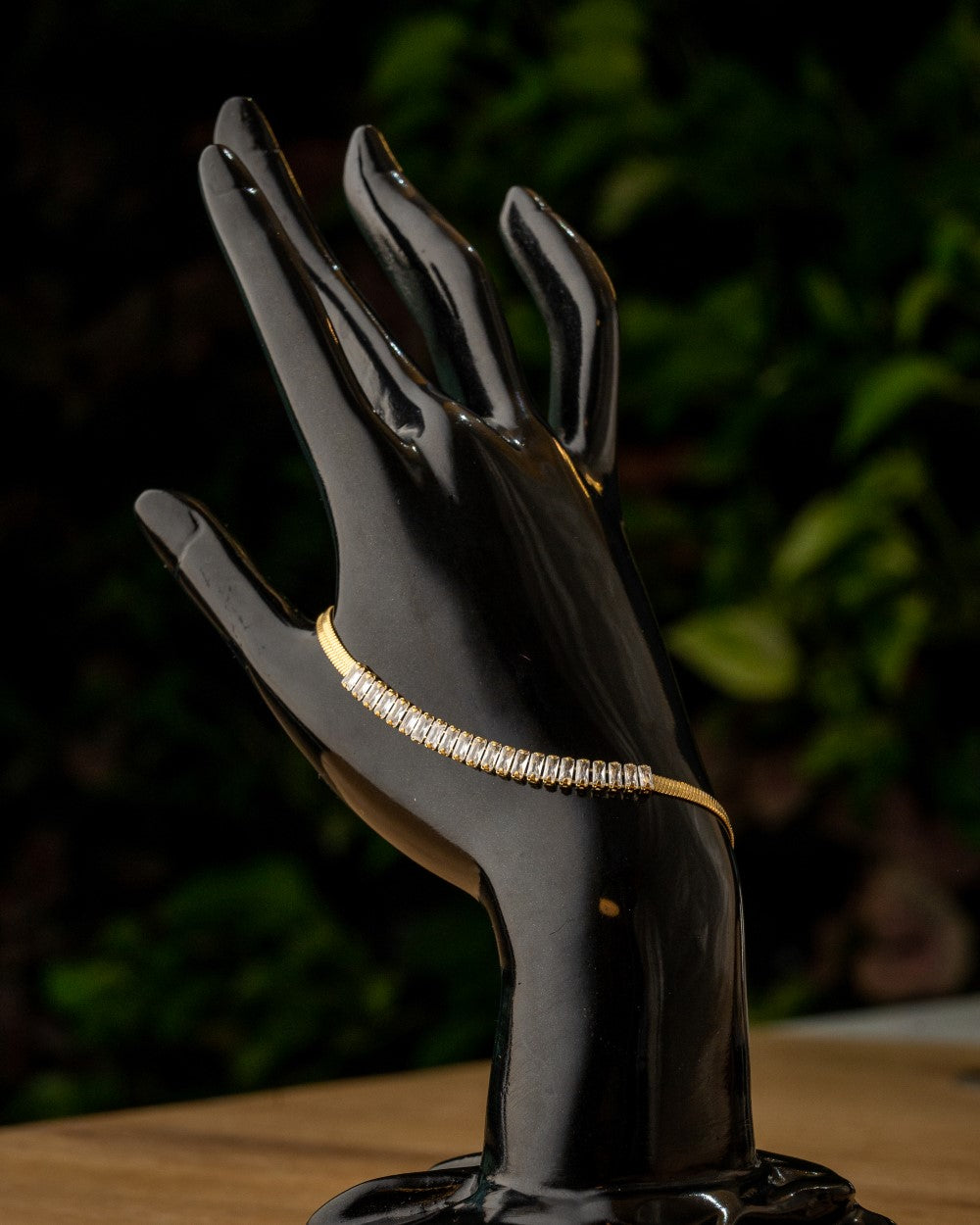 Baguette Line Gold