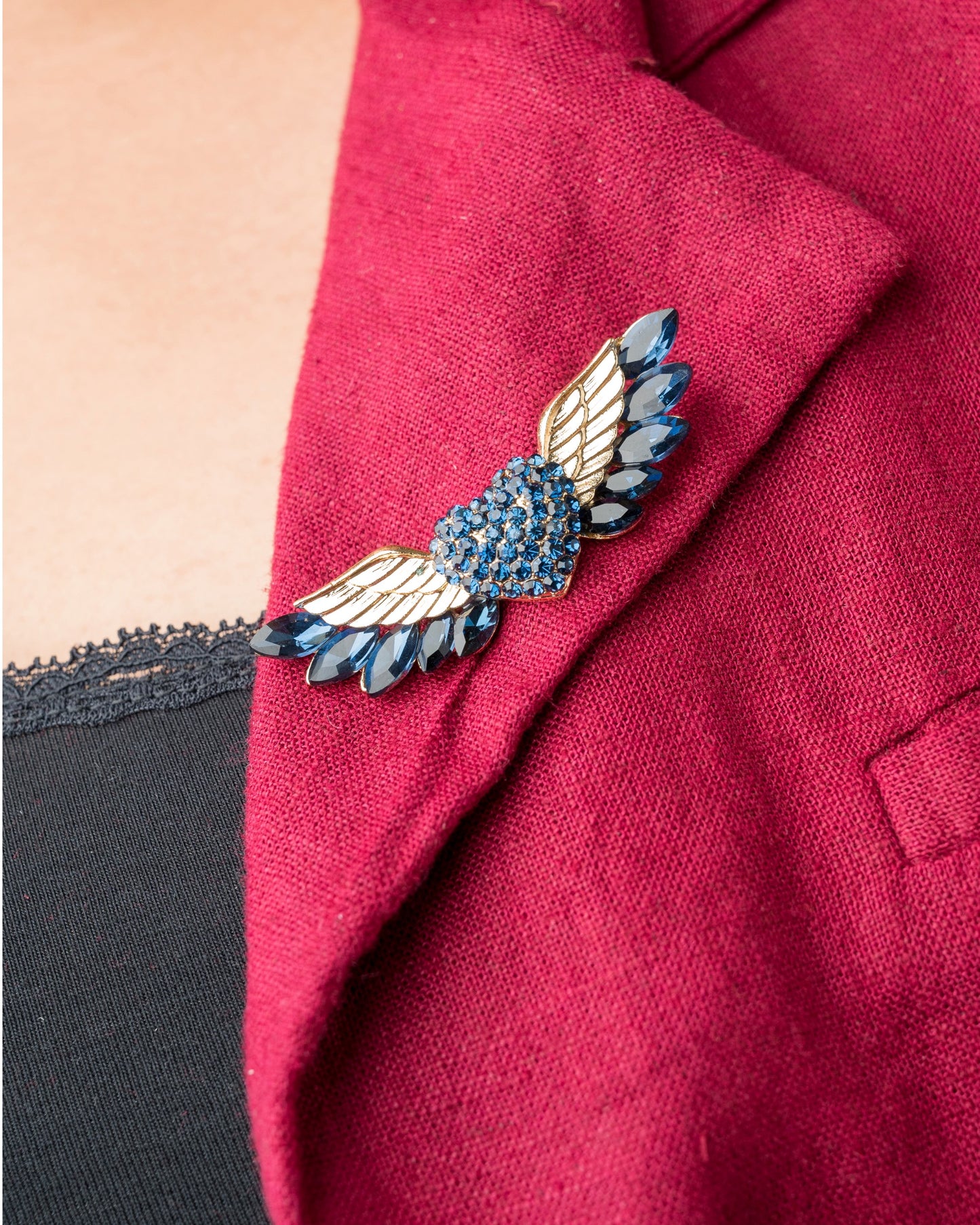 Heart Wing Blue