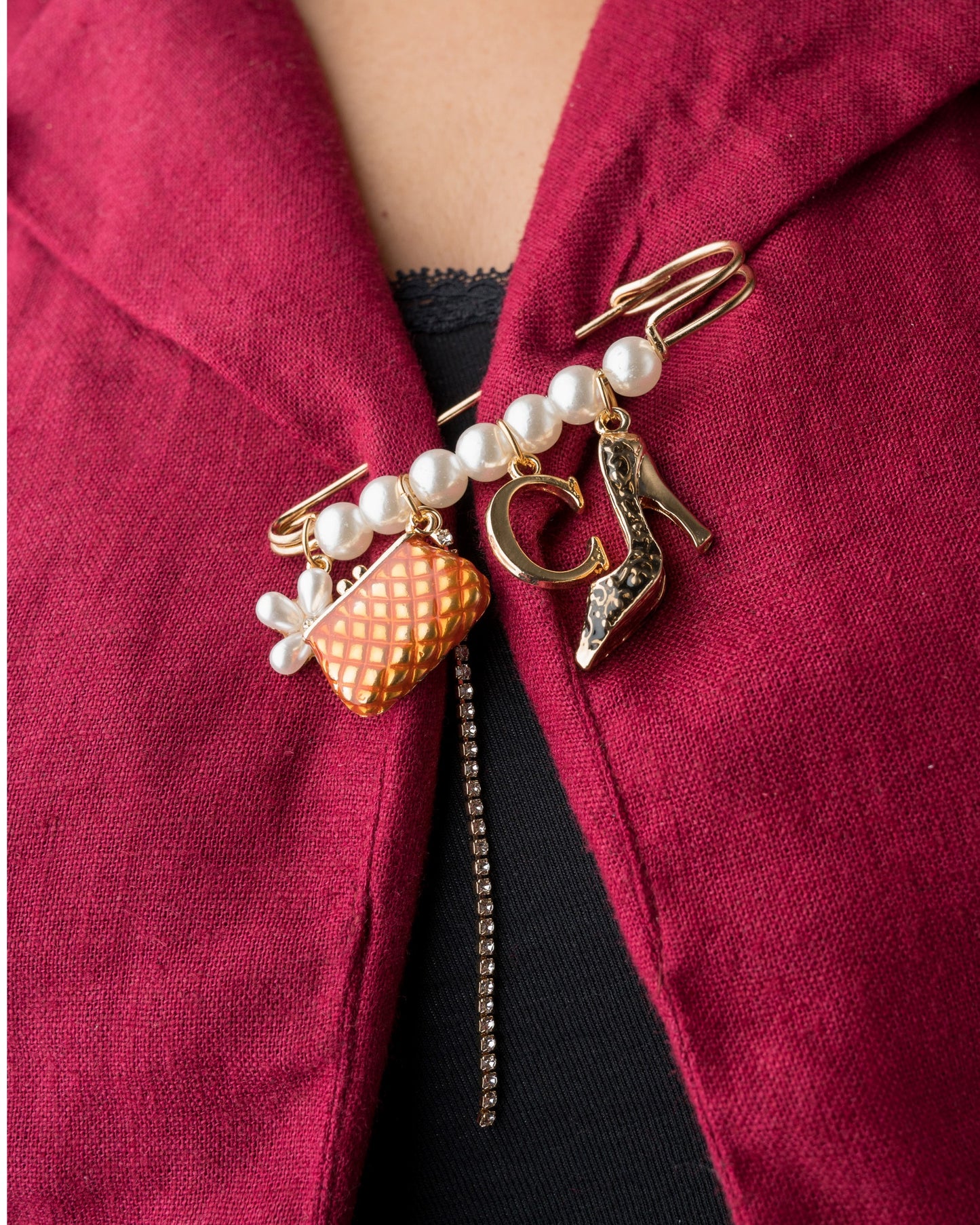 Safety Pin Hanging