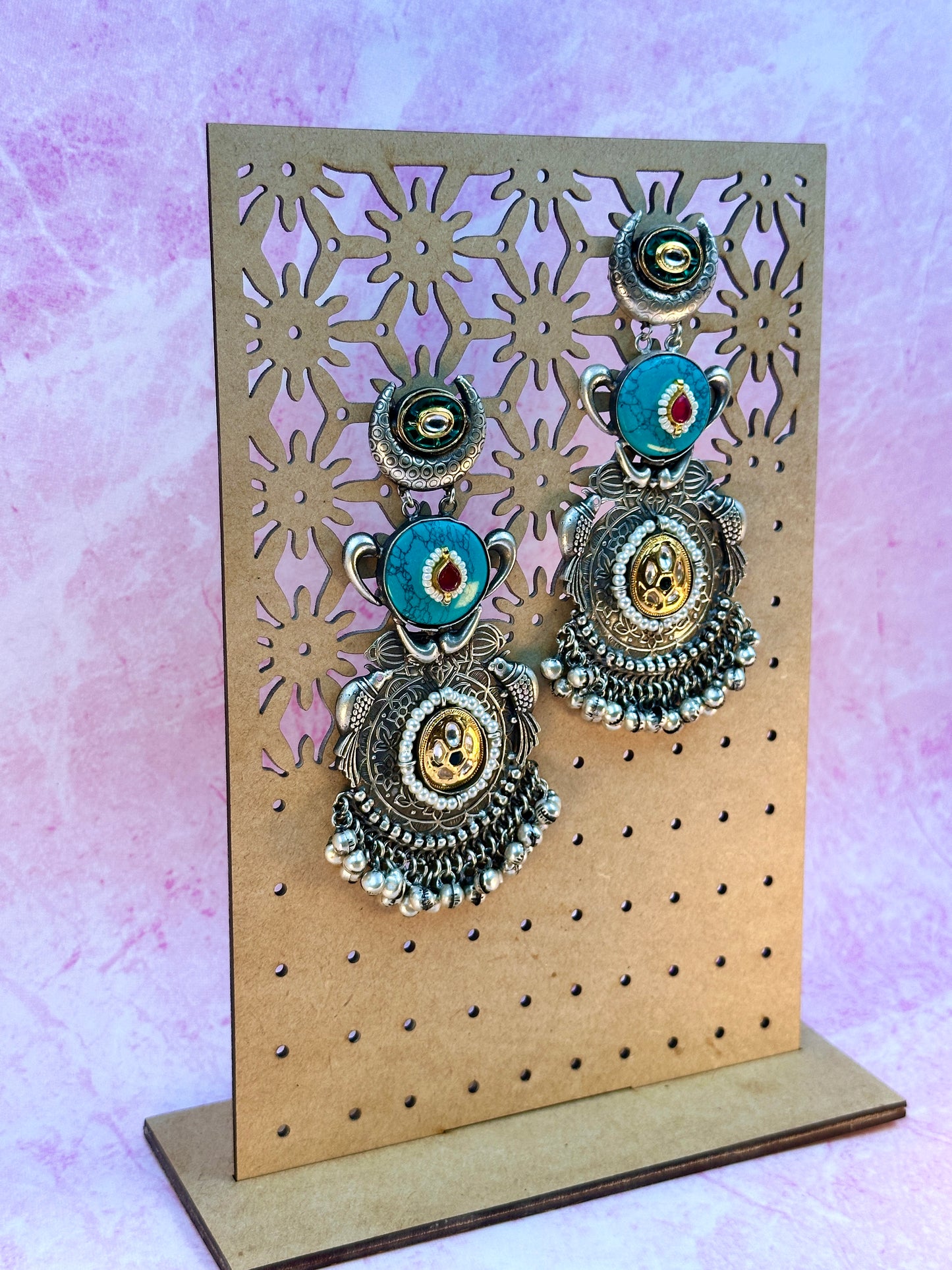 Silver Turquoise Earring