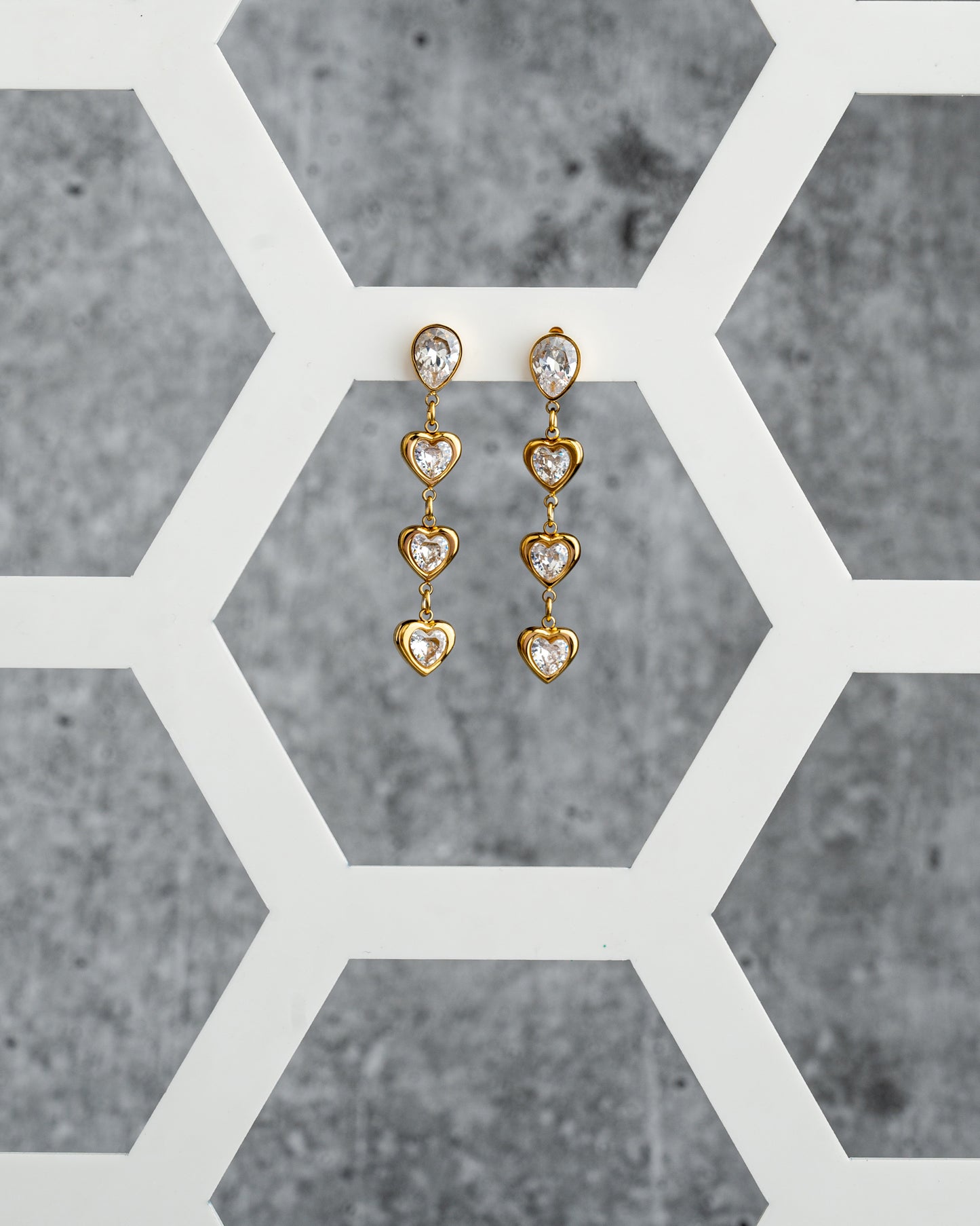 Heart Shape Diamond Hanging