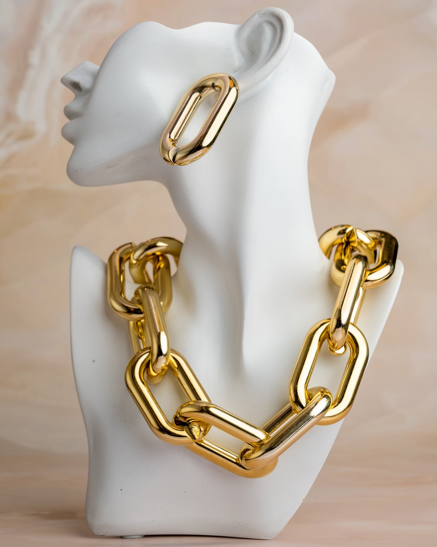 Big Gold Metallic Link