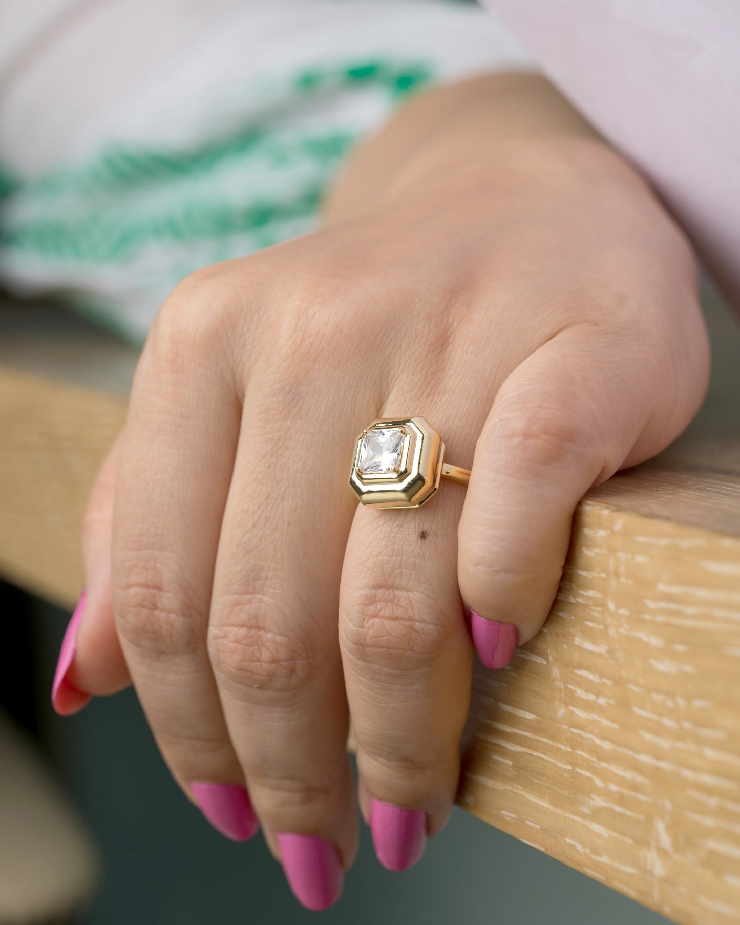 Octagon Shaped Diamond