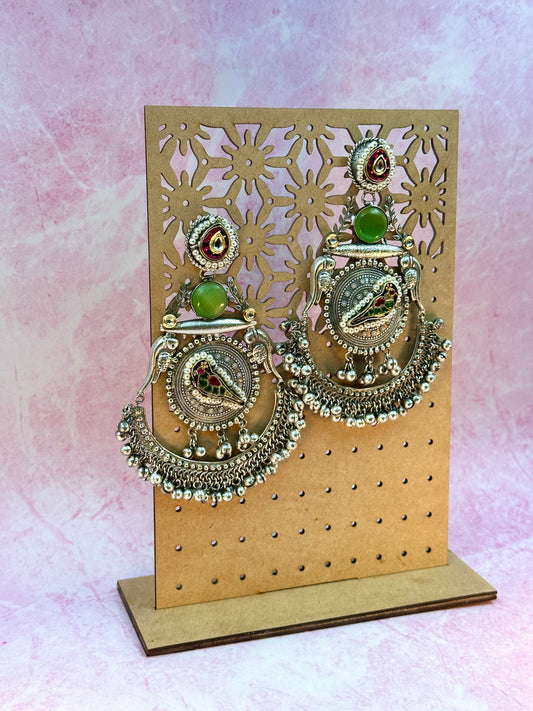 Big Bird Silver Earing