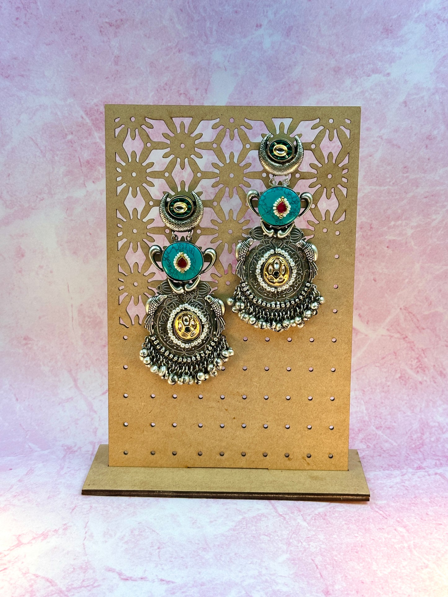 Silver Turquoise Earring