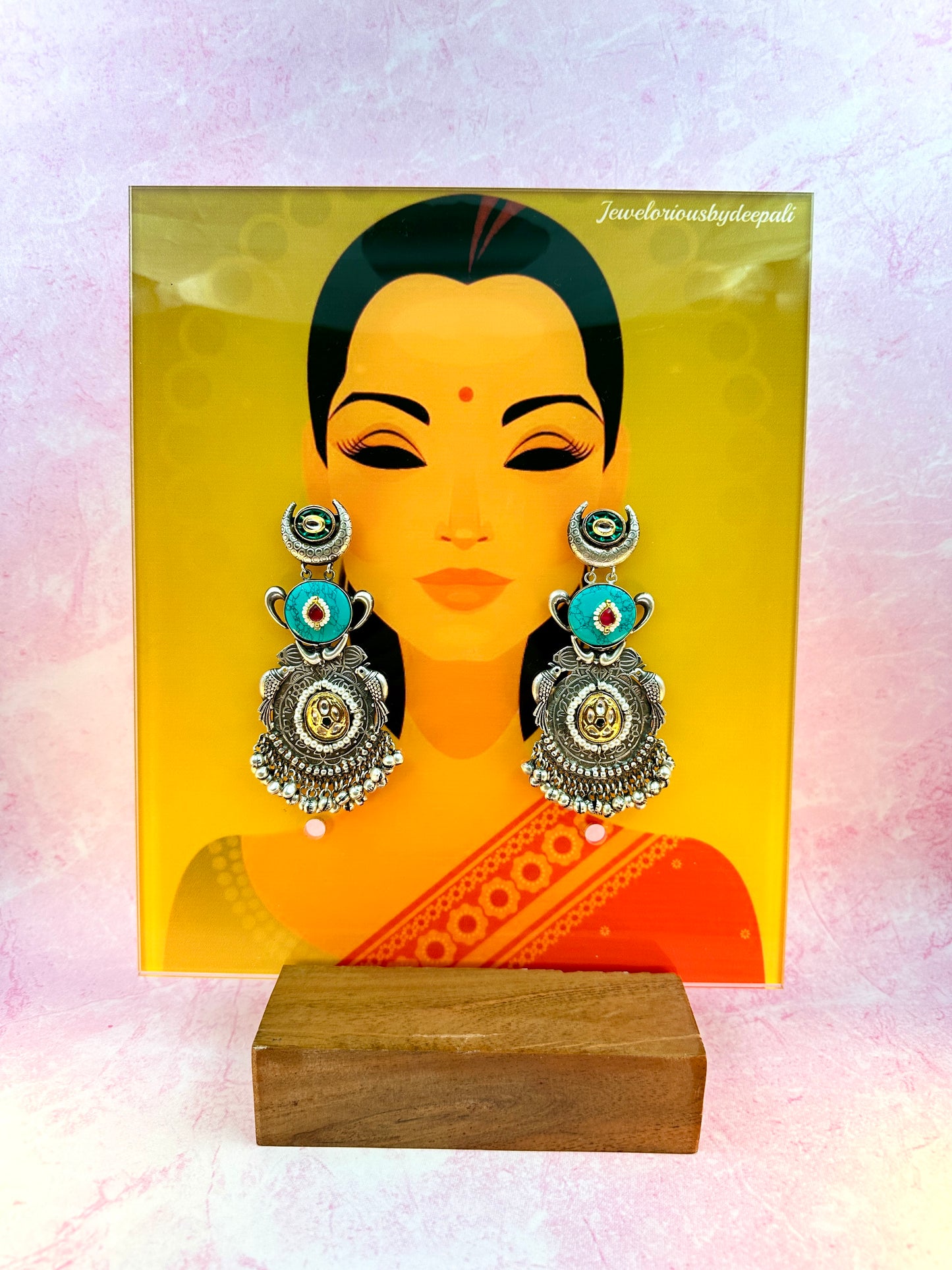 Silver Turquoise Earring