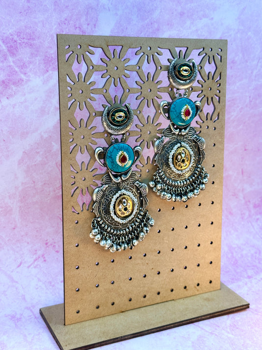 Silver Turquoise Earring