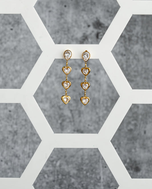 Heart Shape  Diamond Hanging