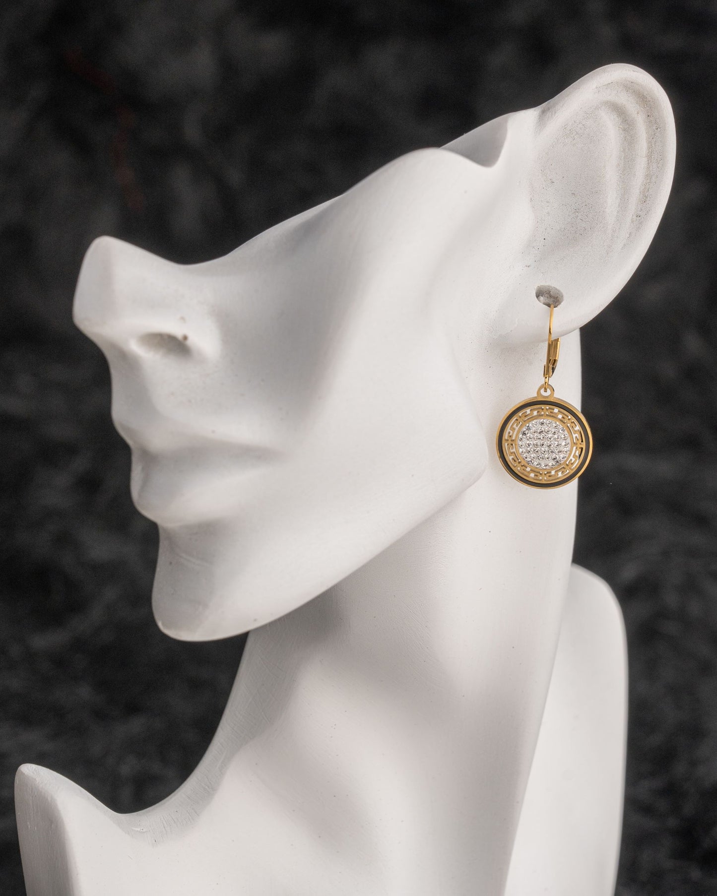 Gold, Black Circle